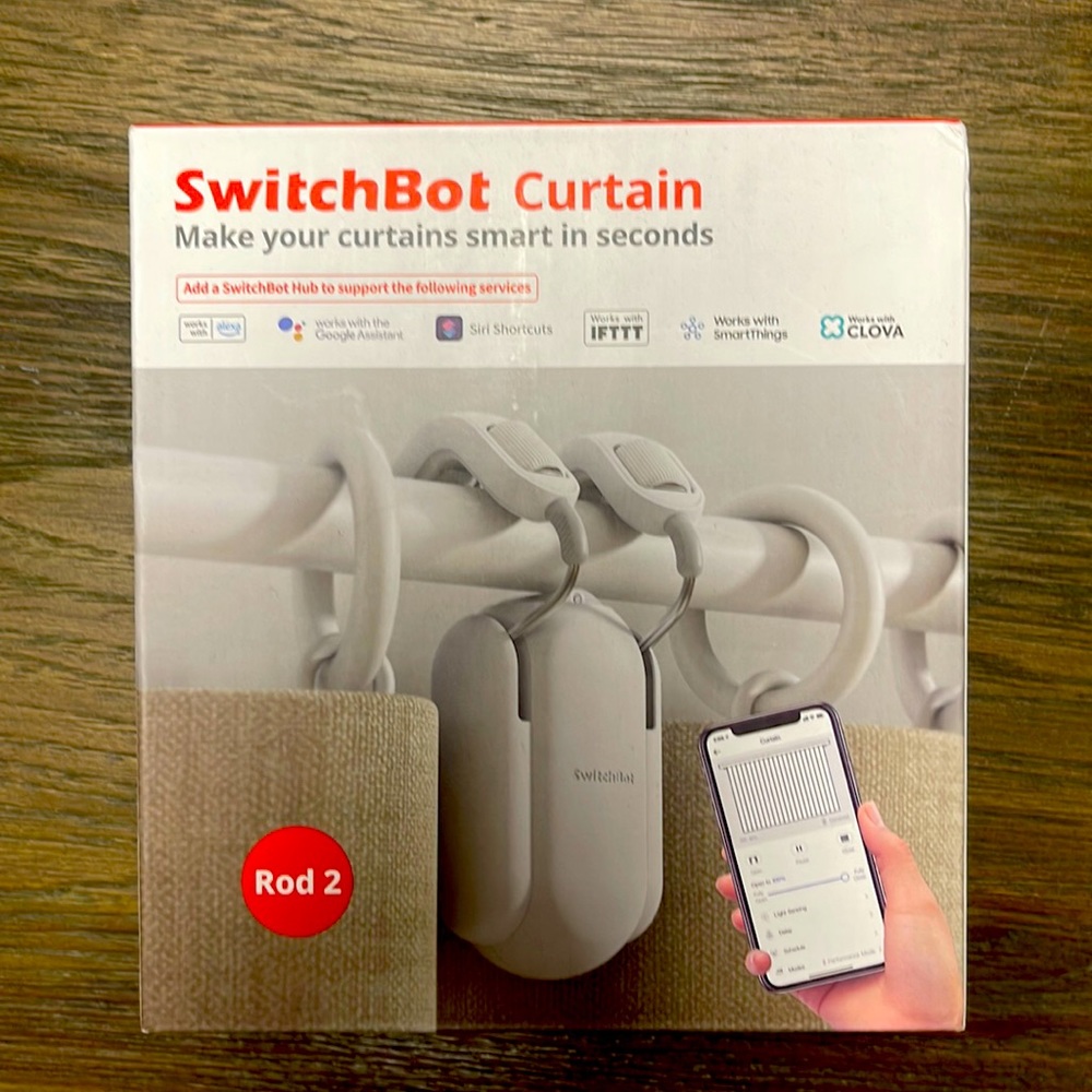 SwitchBot Curtain make your curtains smart.
